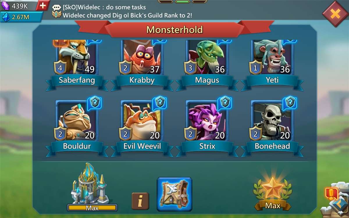 Decent Lords Mobile Account for Sale
